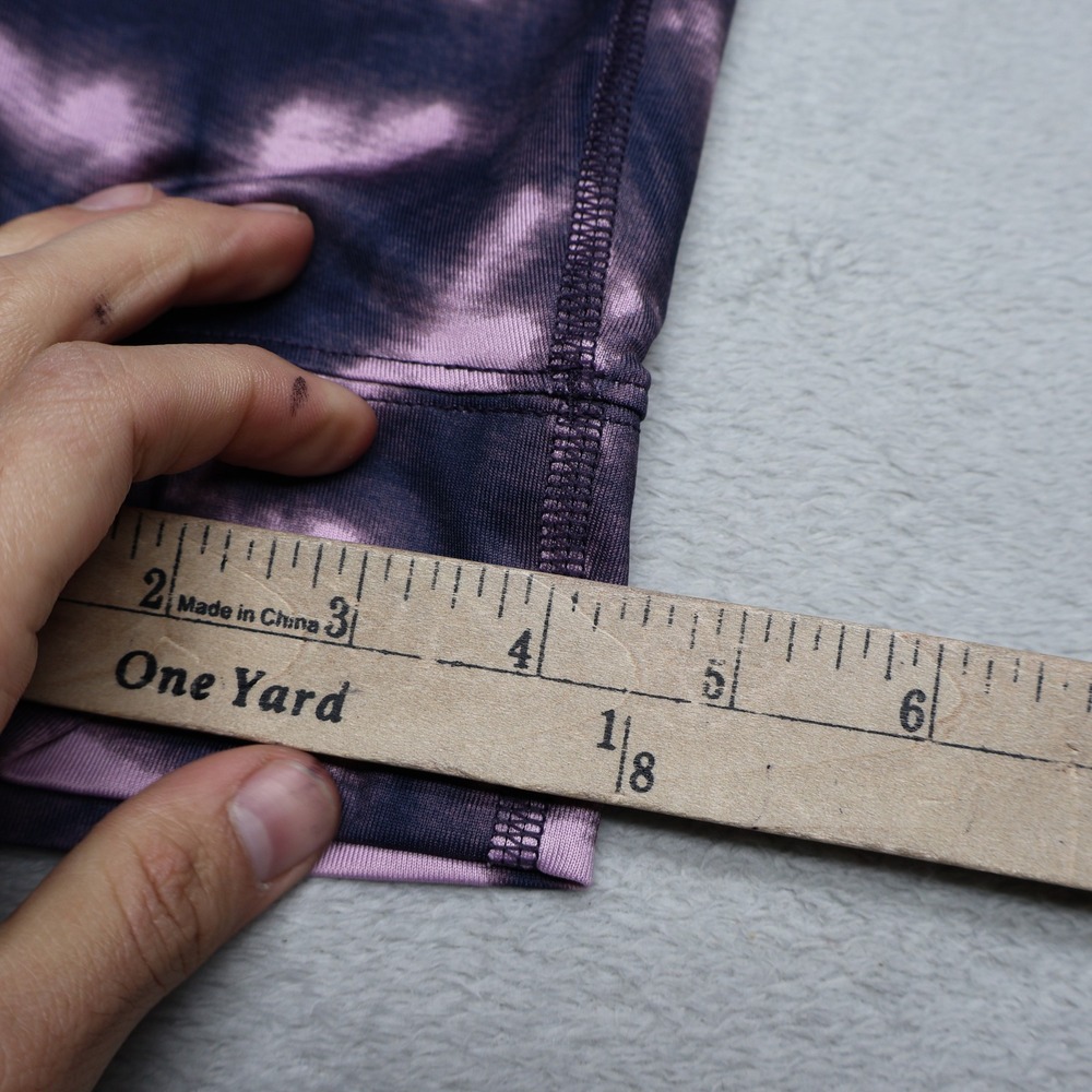 Patagonia Leggings Womens Medium Rose Geometric Capilene 1 Silkweight Yoga 26x30 - Picture 4 of 12